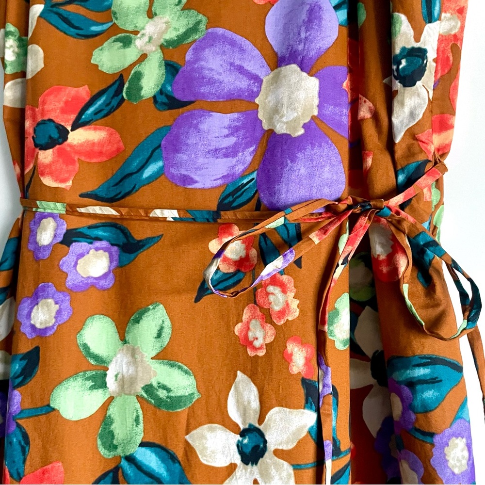 Current Air Floral Pleated Skirt Maxi Dress Size S NWT - Picture 8 of 14